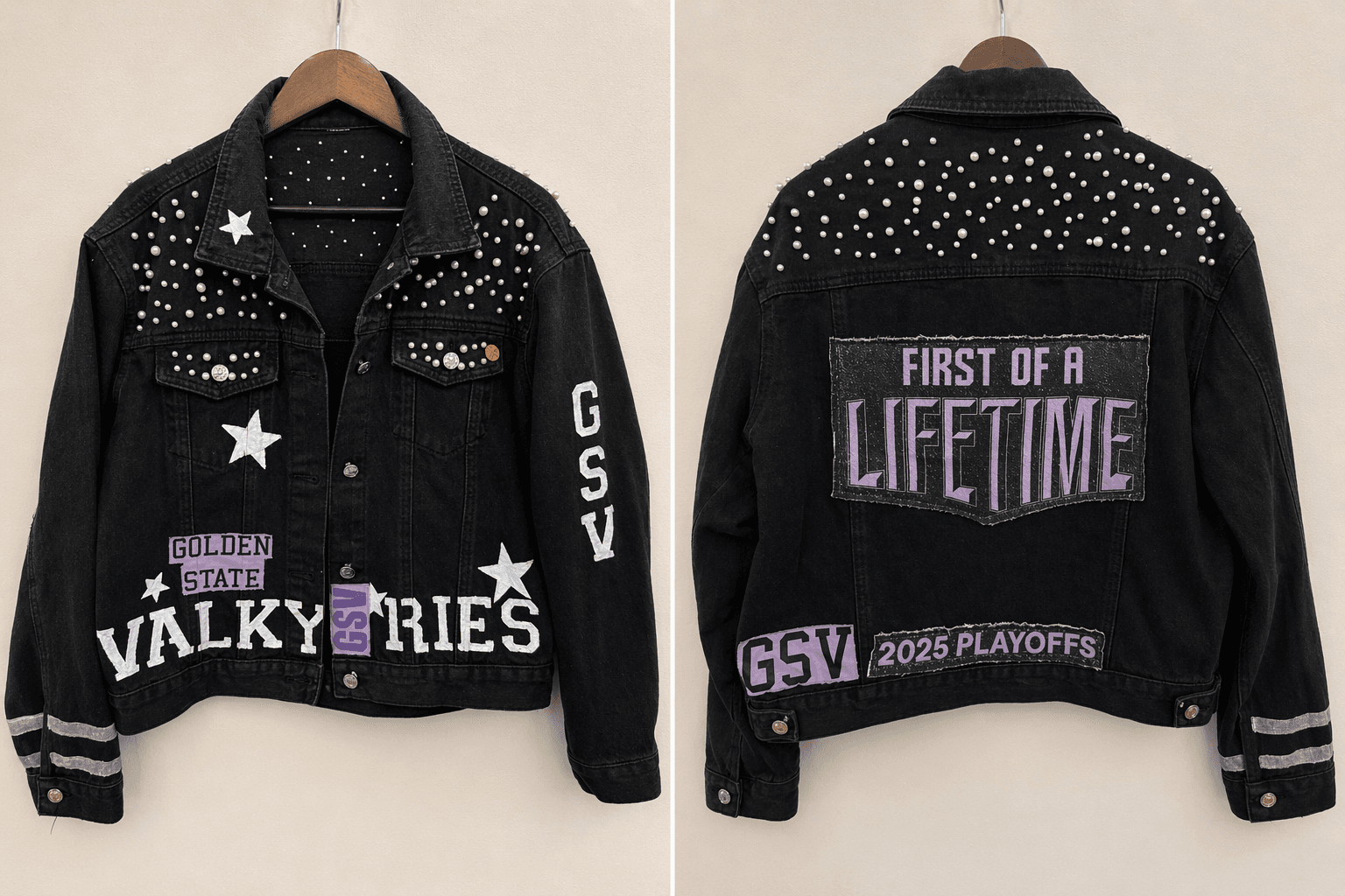 Golden State Valkyries Rally Rag Statement Jacket
